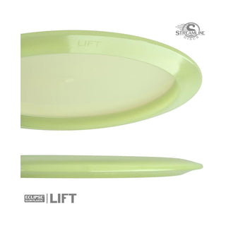 Streamline Disc Golf Eclipse Glow Lift Distance Driver 9/5/-2/1.5 Glow/Purple Foil 174 grams