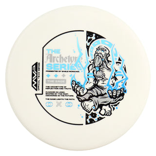 Streamline Disc Golf Streamline Electron Autopilot – Eagle McMahon Archetype Series White/Blue Holo 174 grams