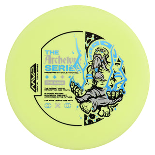 Streamline Disc Golf Streamline Electron Autopilot – Eagle McMahon Archetype Series Yellow/Blue Holo 173 grams