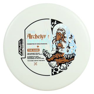 Streamline Disc Golf Streamline Electron Firm Autopilot – Eagle McMahon Archetype Series White/Holo 175 grams