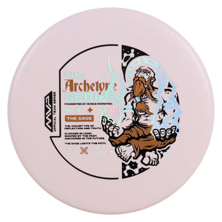 Streamline Disc Golf Streamline Electron Firm Autopilot – Eagle McMahon Archetype Series Light Pink/Holo 175 grams