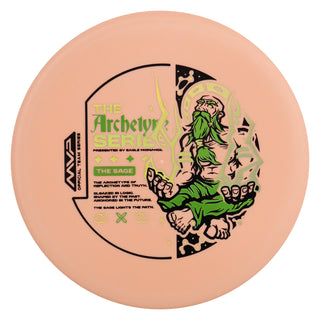 Streamline Disc Golf Streamline Electron Soft Autopilot – Eagle McMahon Archetype Series Orange/Gold Holo 173 grams