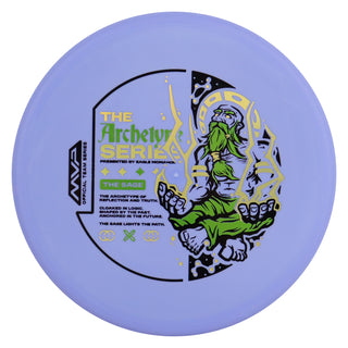 Streamline Disc Golf Streamline Electron Soft Autopilot – Eagle McMahon Archetype Series Slate Purple/Gold Holo 174 grams