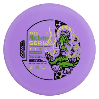 Streamline Disc Golf Streamline Electron Soft Autopilot – Eagle McMahon Archetype Series Purple/Gold Holo 174 grams