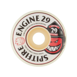 Spitfire Skateboard Wheels F4 99A Engine 29 SFFD Conical Full Natural 56mm
