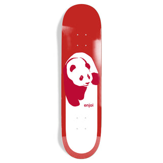 Enjoi Skateboard Deck Classic Panda Red 8.5" x 32.2"