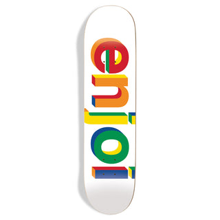 Enjoi Premium Complete Skateboard Helvetica Neue 8.0" Ft. Independent/SML