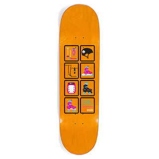 Enjoi Skateboard Complete Big Box Plastic White 8.0" x 31.6"