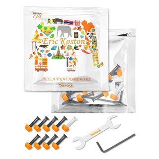 Diamond Supply Eric Koston Hardware and Wrench Combo Black/Orange/White 7/8" Allen