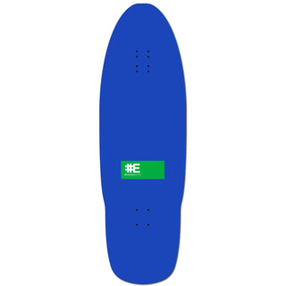 Everybody Skates Skateboard Deck Elephant Big Board Blue 12.3" x 40"