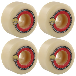 Spitfire Skateboard Wheels 52mm Tablets F4 101A with Bronson Pro G3 Bearings