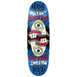 Heroin Skateboard Deck Mutant Razoregg 9.5" x 32.1"