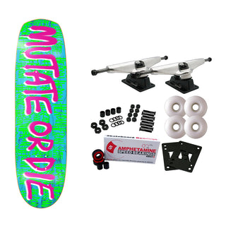 Heroin Skateboard Complete Mutate or Die Team 8.7" x 31.75"