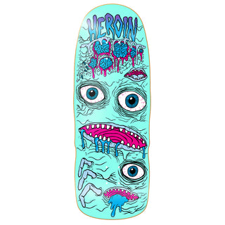 Heroin Skateboard Deck Mutator Mini 10.5" x 29.5"