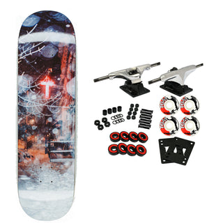 FA Skateboard Complete AVE Snowfall 8.5" x 31.91"