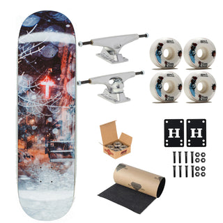 FA Premium Complete Skateboard AVE Snowfall 8.5" Ft. Krux/SML/Independent