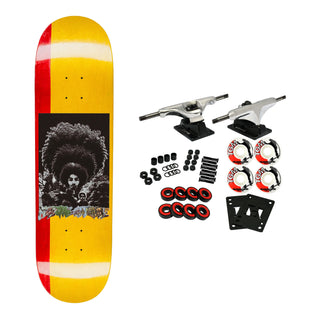 FA Skateboard Complete Sage Elsesser Hair Split Assorted 8.38" x 31.75"