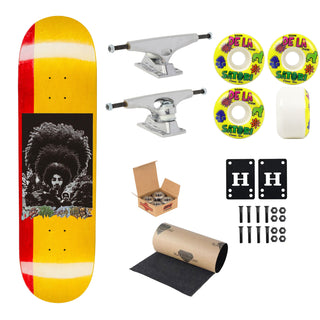 FA Premium Upgrade Skateboard Sage Elsesser Hair Split Assorted 8.38" x 31.75" Krux Trucks, Satori Wheels, Independent Bearings