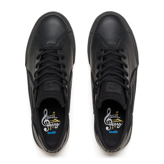 Lakai Skateboard Shoes Flaco II Black/Black Leather