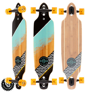 Sector 9 Longboard Flow Mini Lookout Drop Through 9.25" x 37.5"