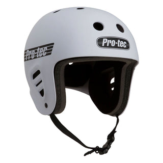 Pro Tec Skateboard Helmet Full Cut Skate Matte White Size L