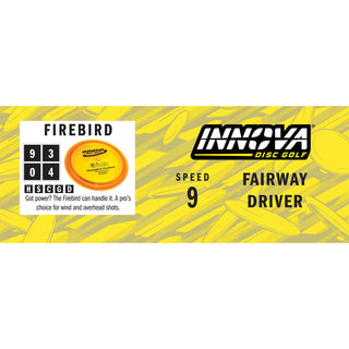 Innova Disc Golf DX Firebird Fairway Driver 9/3/0/4 Pink/Green 167 grams