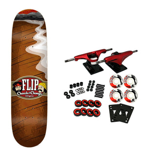 Flip Skateboard Complete Cheech and Chong El Cigarro 8.25" x 32.13"