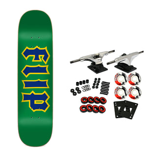 Flip Skateboard Complete Cancelled Green 8.125" x 31.59"