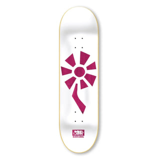 Black Label Deck Flower Power White/Pink 8.25" x 32.12"
