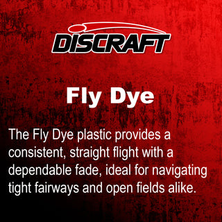 Discraft Disc Golf Z Line Fly Dye Avenger SS Distance Driver 10/5/-3/1 Rainbow/Purple Metallic 167-169g