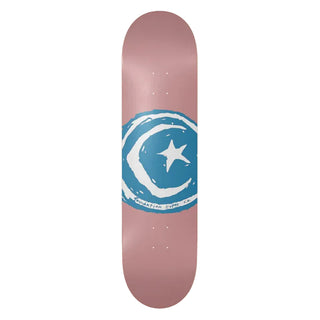 Foundation Skateboard Complete Star and Moon Pink 8.5" x 32"