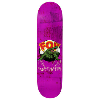 Deathwish Skateboard Deck Jamie Foy Spring Break Purple 8.125" x 31.5"