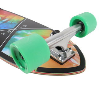 Globe Skateboard Cruiser Complete Chromantic Trippy Tie Dye 9.5" x 33"