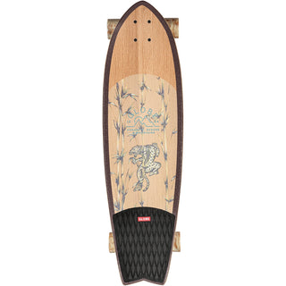 Globe Cruiser Chromantic White Oak/Jaguar 9.5" x 33"