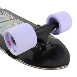 Globe Cruiser Skateboard Blazer Black/Purple 7.25" x 26"