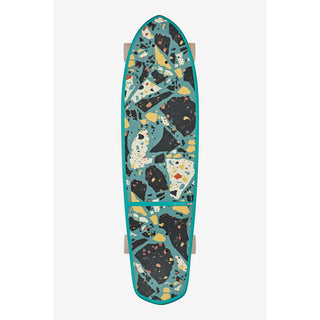 Globe Longboard Blazer XL Lagoon/Terrazzo 9.75" x 36.25" Kicktail Cruiser