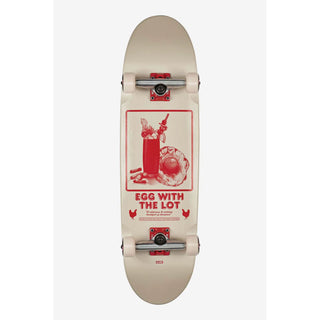 Globe Skateboard Eggy Off White/The Lot Egg Shape Cruiser 8.625" x 31.75"