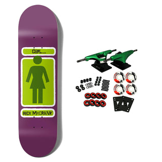 Girl Skateboard Complete McCrank Hand Shakers 8.5" x 31.875"