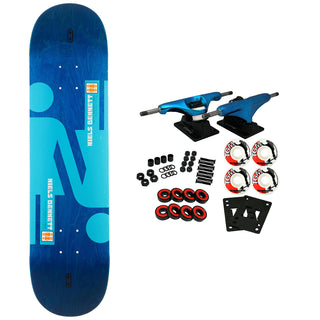Girl Skateboard Complete Bennett Double OG Twin Blue 8.0" x 31.88"
