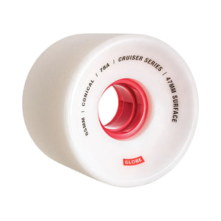 Globe Wheels Conical 65mm 78A White/Red