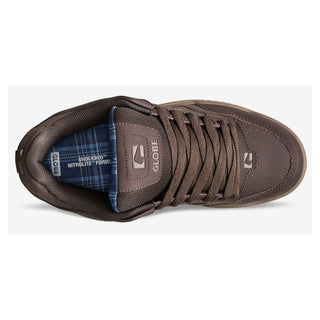 Globe Skateboard Shoes Tilt Brown/Blue/Tartan