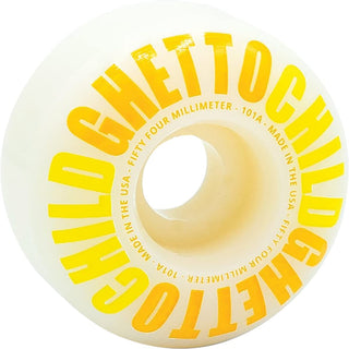 Ghetto Child Skateboard Wheels Classic Logo 54mm 101A
