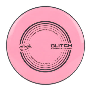 MVP Disc Golf Neutron Glitch Soft Putter Hybrid Catch Pink 151 grams