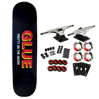 Glue Skateboard Complete Pretty on the Inside 8.25" x 32.125"
