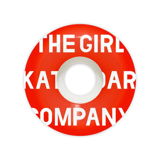 Girl Skateboard Wheels Sans 56mm 99A Conical Shape White
