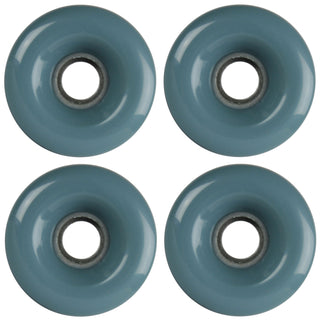 Longboard Wheels 70mm Smooth Gray USA Made 78A