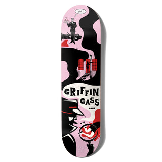 Girl Skateboard Complete Gass Mystery Noir 8.125" x 31.625"