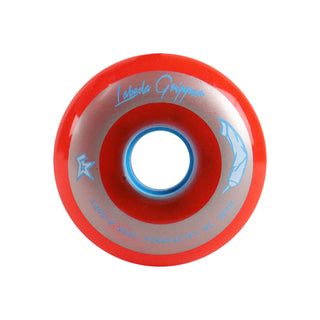 Labeda Roller Hockey Wheels - Gripper Combo 68/72 Youth HiLo 74A Green/Red (8-Pack)