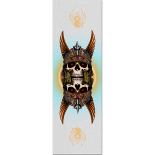Powell Peralta Skateboard Griptape Andy Anderson Skull Egg Clear 10.5" x 33"