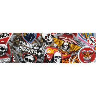 Powell Peralta Skateboard Griptape Collage 1 10.5" x 33" Sheet